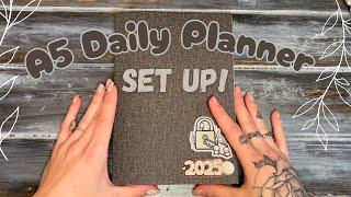 Sterling Ink A5 Daily Planner | Chatty Set-up