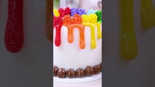  Perfect Miniature Rainbow Cake Decorating #Yumupminiature