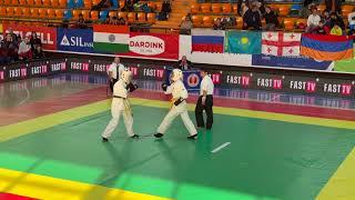 Final in the Category F-U16-63 kg. Kudo Eurasian Championship 2024.