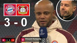 Vincent Kompany Xabi Alonso Interview Nach Dem spiel FC Bayern München 3 vs 0 Leverkusen 05/03/2025