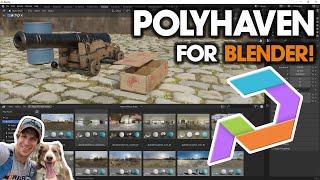 The POLYHAVEN Add-On for Blender is HERE!