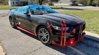 I Won a 2015 EcoBoost Mustang from a Florida Hurricane Auction Sight Unseen!