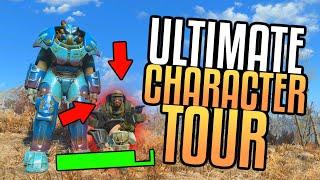 FALLOUT 4 | ULTIMATE CHARACTER TOUR | 250 HOURS SHOWCASING BEST WEAPONS, ARMOR AND MORE!