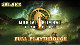 Mortal Kombat 1 - KHAOS REIGNS - Story Mode (Full) Very Hard - by zBlake