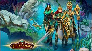 Guild of Heroes Stream . Update 1.134. Underwater Realm Region . New sets. New generation of skills.