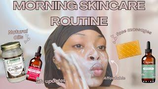 SKINCARE ROUTINE for ACNE SCARS on Oily and Combination Skin| How to get smooth and clear skin