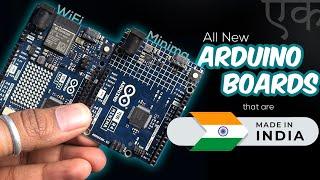 All New Arduino Boards from INDIA | Arduino UNO Ek (एक) Minima & WiFi Board