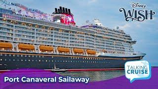 Disney Wish | Port Canaveral Sailaway