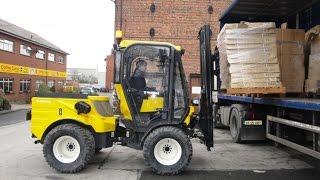 Multihog Tractor & Forklift - Mast Demonstration