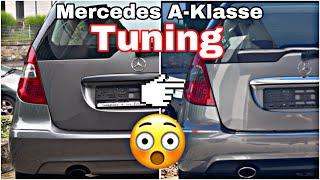 Transformation Classic zu Avantgarde AMG Line Tuning Chrom | Mercedes A Klasse A160 W169 Facelift