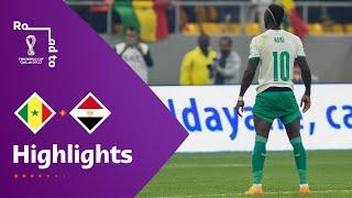 Senegal v Egypt | FIFA World Cup Qatar 2022 Qualifier | Match Highlights