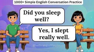  Simple English Conversation Practice | Improve English Speaking Skills Everyday