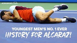 Carlos Alcaraz wins first Grand Slam title | 2022 US Open | Eurosport Tennis