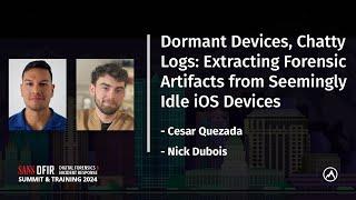 Dormant Devices, Chatty Logs: Extracting Forensic Artifacts from Seemingly Idle iOS Devices