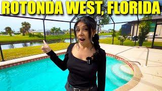 Inside Waterfront Rotonda West, Florida Homes For Sale