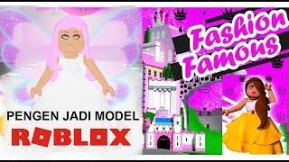 Aku Pengen Jadi Model Terkenal | ROBLOX FASHION FAMOUS INDONESIA