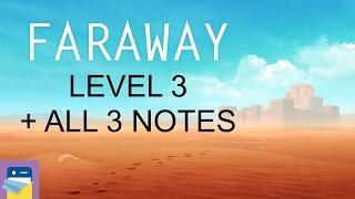 Faraway: Puzzle Escape: Level 3 Walkthrough + All 3 Letters / Notes (by Mousecity & Pine Studio)