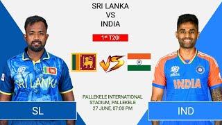 SL VS IND Fantasy Dream11 Prediction, SL VS IND 2024, SL VS IND 1ST T20 Dream11 Match Prediction