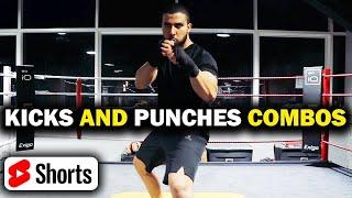 Powerful Kicks and Punches Combos| How To Defend Yourself In A Fight?!