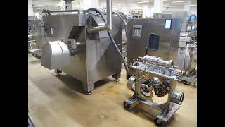 1648-102: Seydelmann automatic grinder with lifter for 200 liter meat bins