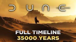 DUNE  - Full Timeline Of Universe / 35000 Years In 13 Minutes