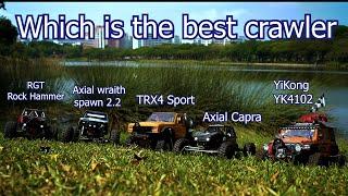 Which is the best 1/10 scale crawlers @ Rock Terrain challenge RC Crawler Extreme