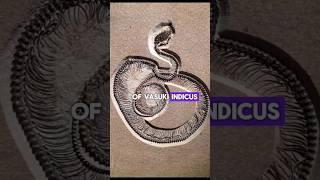 Vasuki Indicus Unearthed: Witnessing India’s Largest Snake Fossil Discovery!#shorts #vasuki