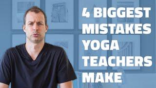 4 Biggest Mistakes Yoga Teachers Make Handling Injuries | Tate Englund Yoga