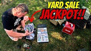 I Found Insane Sports Cards in a Random Roadside Yard Sale Box!