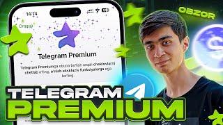 TELEGRAM PREMIUM // TELEGRAM BIZNES // O'ZBEKCHA OBZOR