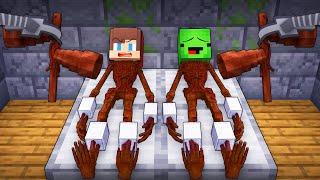 JJ and Mikey Shapeshift to SIREN HEAD Exe in Minecraft - Maizen