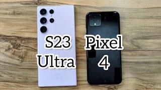 Samsung Galaxy S23 Ultra vs Google Pixel 4