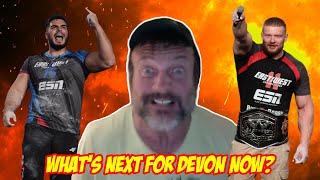 Devon’s next matches: Rino with right? Morozov with left?