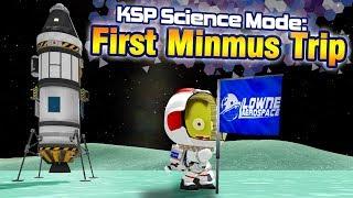 KSP: How to get to MINMUS for the first time! - Science Mode Playthrough