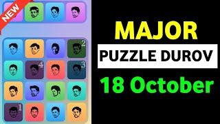 18 November Major puzzle durov Solved Today | Major Daily combo card 18 November