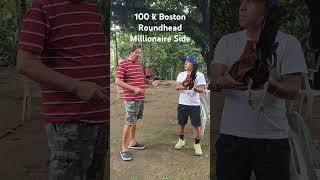 Boston Roundhead Millionaire Side, 100 k Master Lance Dela Torre Walang Wingband at Legband.