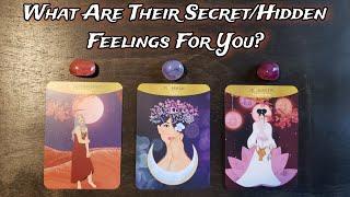  What Are Their Secret/Hidden Feelings For You?  Pick A Card Reading