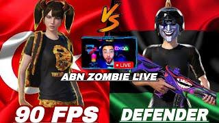 90 FPS  N1  vs DEFENDER  N2 |ABN ZOMBIE LIVE STREAM |تسعین فریم ضد دیفندر