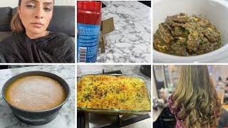 Daily Routine Vlog By Pakistani Mom in Uk/Namkeen Gosht/Noodles Recipes