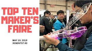 Top Ten Coolest Exhibits – Makers Faire 2019