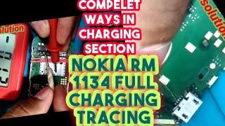 Nokia RM  1134/1133 charging problem solution/full tracing/compelete ways..by not100%solution #50