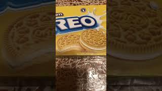 Golden Oreo biscuits #shorts #oreo