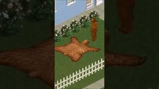Claire the Bear #TheSims #claire #bear #rug