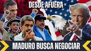 Maduro negocia con Trump, presos políticos sin libertad, Ortega reforma poder y escándalos en España