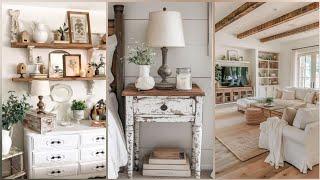 ️elegant99 Shabby Chic Vintage Rustic style Farmhouse Cottagecore Interior Designing Ideas ️