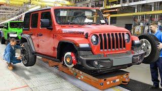 How They Build Brand New Jeep in US Factory - Production Line