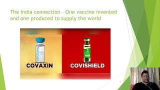 Indias global role in COVID19 vaccine by Dr  Uday Saxena