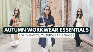 AUTUMN WORKWEAR ESSENTIALS | Key Basics for the Transitional Season Weather