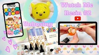 Watch Me Resin #2: Pooh, Tigger & Eeyore Pins | Unboxing Sophie & Toffee Disney Tsum Tsum Box