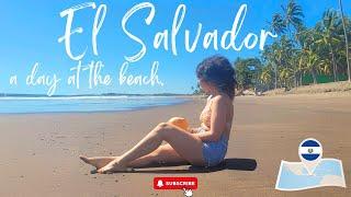 Spring break in El Salvador | Surf City 2025, a day at the beach ️